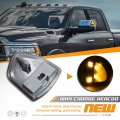 Hercoo Led Side Mirror Turn Signal Light Left And Right Lamps Smoked Cover Lens For 68302828aa 68302829aa Compatible With