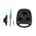 Lexus Rx350 2007 2008 2009 Keyless Remote Case Plastic Steel Material Black Blue Lock Unlock Panic Button Functions 3 Buttons