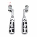 Smt Chrome Long Angled Adjustable Peg Mounting Kit Wing Zombie Sull Footrest For V-star Roadstar Suzuki Boulevard Equipped With