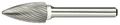 Alfa Tools B71265 Sg-5 Single Cut Carbide Burr Tree Pointed 