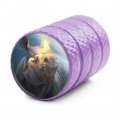 Rhino Glowing Horn Valve Stem Caps For Tire Rim Wheel Aluminum Purple