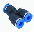 Mettleair Mty 3 8-1 4 Push To Connect Y Splitter Reducer Union Fitting 8 Od 1 Pack Of 10 