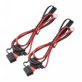 X Autohaux 2ft 16awg Sae To Ring Terminal Harness Quick Connect Disconnect Assembly With 10a Fuse For Car Motorcycle Solar 