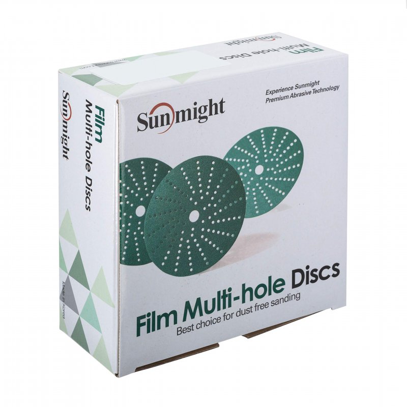 Sunmight Film 5 80g Grip Multi Hole Disc 47306 50 Discs