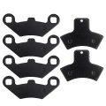 Front Rear Brake Pads Fits For Sportsman 500 4x4 Ho Scrambler 400 Trail Blazer 250 
