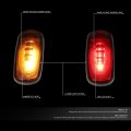 Auto Dynasty 4pcs Trailer Dually Bed Fender Led Side Marker Light Lamp Compatible With Dodge Ram Truck 2500 3500 03-09 Clear