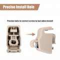 Uxcell Sun Visor Support Clip Retainer For Volkswagen Touareg 2011-2018 No 4l0859561 Holder Bracket Hanger Plastic Beige Anti