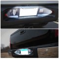 Led License Plate Lights With Red Oled Neon Tube For Chevy Silverado 1500 2500 3500 Hd Gmc Sierra Tahoe Suburban Escalade Ext 
