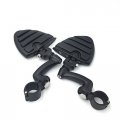 Xkh Group Motorcycle Black 360 Adjustable Peg Mounting Kit U Shape Footrest Foot Pegs For V-star Roadstar Suzuki Boulevard