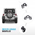 Wsays Tow Hitch Light Kit 2pcs 3 Led Pods With 2 5 Mounting Brackets And Wiring Harness Reverse Backup Lights Off-road Driving