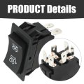 Am116712 Hydraulic Bed Box Lift Toggle Rocker Switch For John Deere Gator 1445 1735 850d 550 855d 625i 825i 6x4 4x4 Cs Replaces
