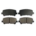 089-1817 Brake Pad For 2007-2013 Acura Mdx 2009-2011 Honda Pilot 2010-2013 Zdx 2011-2017 Odyssey 