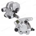 Front Left Right Brake Calipers Pads For Yamaha Wolverine 450 2006-2010 Yfm450