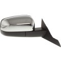 Passenger Side Door Mirror For Mercury Montego 2005 2006 2007 Power Heated Manual Folding With Memory And Puddle Light Chrome 