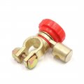 Uxcell Red Gold Tone Battery Isolator Cut Off Switch Quick Disconnect Terminal Link For Car Auto
