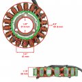 Caltric Stator Compatible With Suzuki 31401-01h00 3140101h00