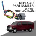 Saihisday Transmission Solenoid Wire Harness 350-0067 Replacement For Ford E4od 4r100 Model 1995-2007 Replaces 3u2z-14s411-vca