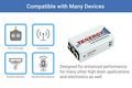 10 Pcs of Tenergy Premium 9v 200mah Nimh Rechargeable Batteries 