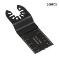 200 Pcs Oscillating Multitool Blades Metal Cutting Set 1-3 8 Universal Saw Multi-purpose Blade For Wood Plastic