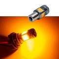 Hyuga Led Turn Signal Bulb 2pcs 36smd 1156 Ba15s Yellow 10-30v Cooling Fan 