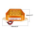 Led Warning Light Bulb Flashing Industrial Signal Tower Lamp Dc 12v 2w Yellow Lte-5051