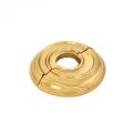 Renovators Supply Manufacturing Aluminum Escutcheon Plate 3 Od 3 4 Ips Lacquered Brass Finish Radiator Flange 