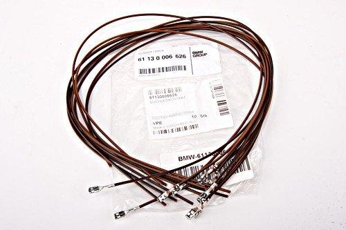 Electrical Contact Wire Bushings 1 Mm 10 Pcs Fits E39 E46 E53 E90 Part Number 61130006626