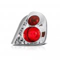 Passenger Side Amber Lens Oe-style Chrome Bezel Right Tail Light Housing Lamp Assembly Replacement For 2005-2006 Nissan Altima 