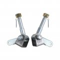Tdpro Right Left Go Kart Steering Spindles Set Front For Wheel Hub Atv Buggy Quad Electric