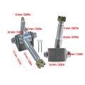Tdpro Right Left Go Kart Steering Spindles Set Front For Wheel Hub Atv Buggy Quad Electric