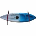 Red Kayak Surf Paddleboard Wall Padded Hanger Strap Storage Sling Heavy-duty Garage P N Kayak-w05-bk Red 