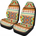 Dreaweet Southwestern Tribal Car Seat Covers Fronts Only Aztec Ethnic Navajo Geometry Seat For Seats Universal Fit Suv Trucks