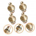 Veemoon 4pcs Angle Valve Spool Thicken Copper Shunt