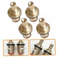 Veemoon 4pcs Angle Valve Spool Thicken Copper Shunt