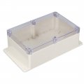 Uxcell 230x150x87mm 9 06x5 91x3 43inch Wateproof Electronic Abs Plastic Diy Junction Project Box Enclosure Case Outdoor Indoor