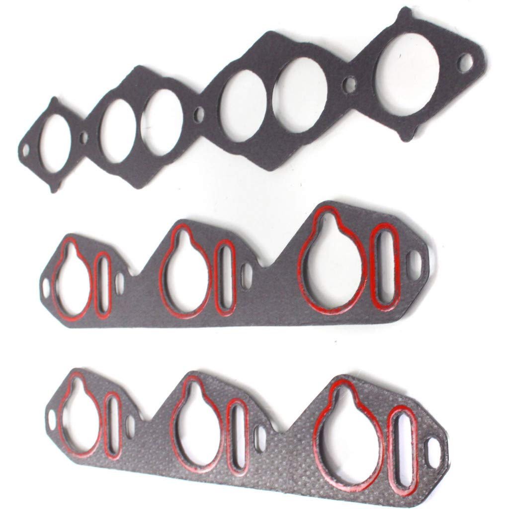 Nissan Pathfinder Intake Manifold Gasket 1987 2000 Upper Set Included Rubber Material