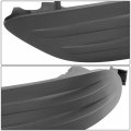 To1039107 Front Fog Light Cover Compatible With Toyota Corolla 2005-2008 Passenger Right Side Smooth Black