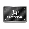 Ipick Image Made For Honda Logo Uv Graphic Carbon Fiber Texture Billet Aluminum 2 Inch Tow Hitch Cover
