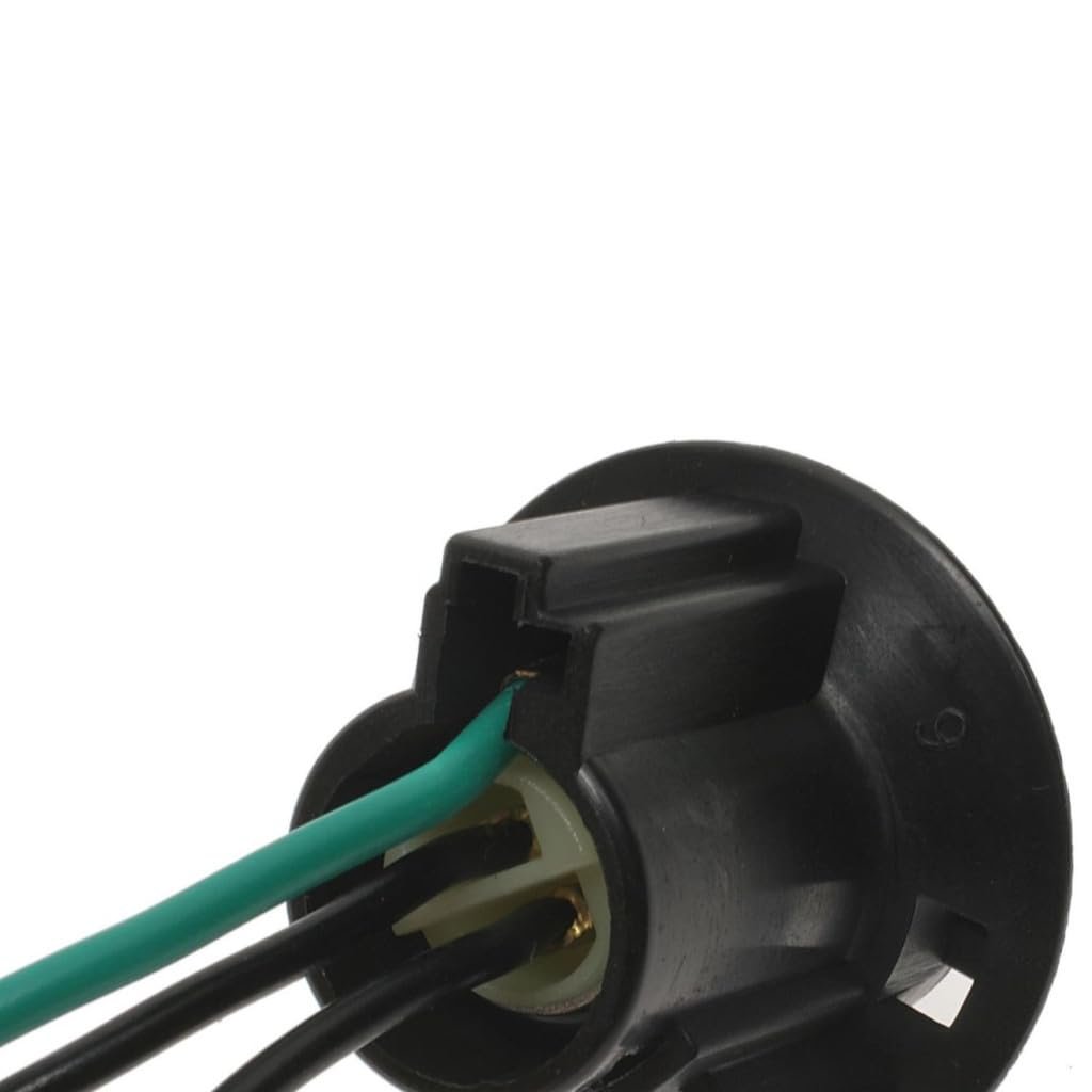 Carlights360 For Chrysler Town And Country 1992 Electrical Socket Black Color Blade Terminal Snap Fit Attachment Method Round
