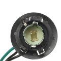 Carlights360 For Chrysler Town And Country 1992 Electrical Socket Black Color Blade Terminal Snap Fit Attachment Method Round 