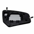 Driver Left Side Mirror Glass Assembly With Plastic Back Plate Non-heated For 2007-2012 Nissan Sentra Sedan 4-door Models