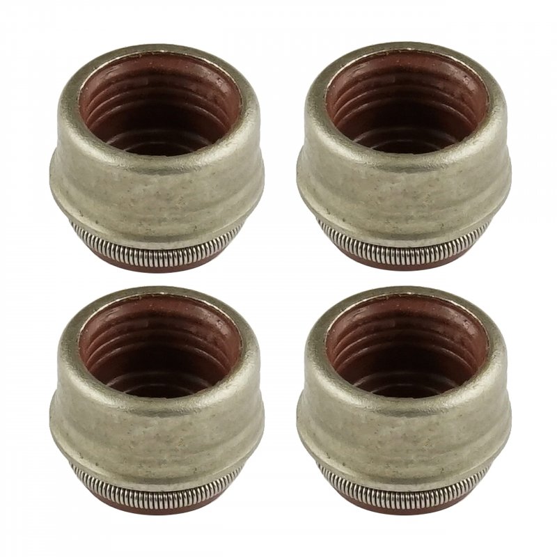 Caltric 4x Valve Stem Seal For Arctic Cat Prowler Xt 550 2010 2011 2012 2013 2014 2015
