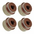 Caltric 4x Valve Stem Seal For Arctic Cat Prowler Xt 550 2010 2011 2012 2013 2014 2015