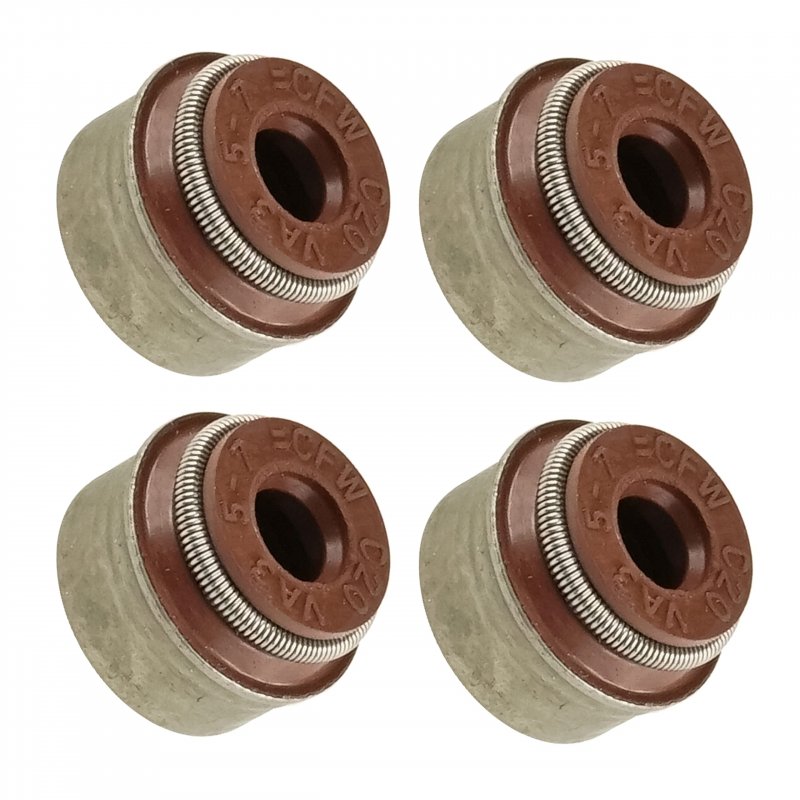 Caltric 4x Valve Stem Seal For Arctic Cat Prowler Xt 550 2010 2011 2012 2013 2014 2015