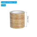 Patikil Wood Grain Repair Tape 2 X30 Self Adhesive Realistic Textured Patch For Floor Door Table Cabinets Desk Brown Oak