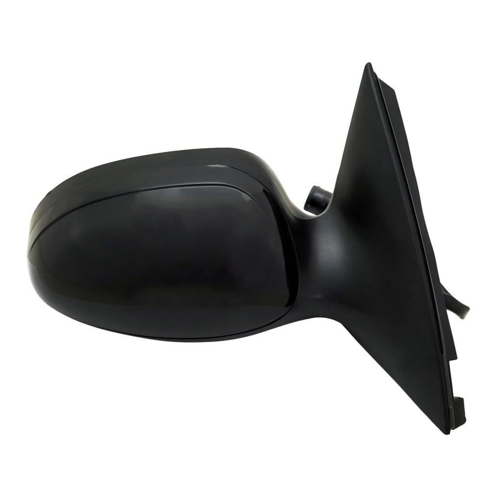Door Mirror For Ford Taurus 2000 To 2007 Passenger Side Textured Black Power Adjustment Non Heated Folding Replaces Fo1321194