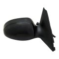 Door Mirror For Ford Taurus 2000 To 2007 Passenger Side Textured Black Power Adjustment Non Heated Folding Replaces Fo1321194
