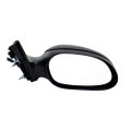 Door Mirror For Ford Taurus 2000 To 2007 Passenger Side Textured Black Power Adjustment Non Heated Folding Replaces Fo1321194 