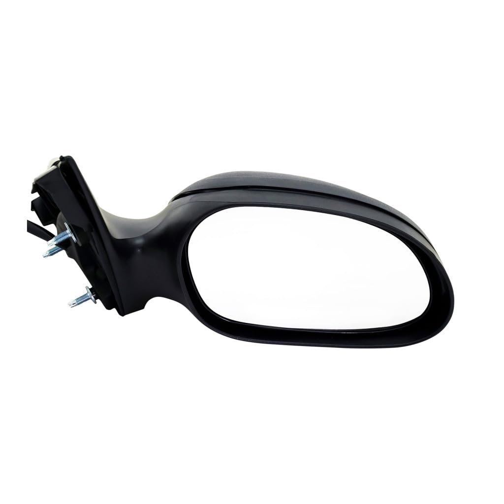 Door Mirror For Ford Taurus 2000 To 2007 Passenger Side Textured Black Power Adjustment Non Heated Folding Replaces Fo1321194