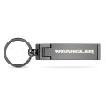 Jeep Wrangler Multifunction Cell Phone Stand And Purse Bag Table Hanger Foldable Gunmetal Gray Key Chain 3 In X 0 75 38